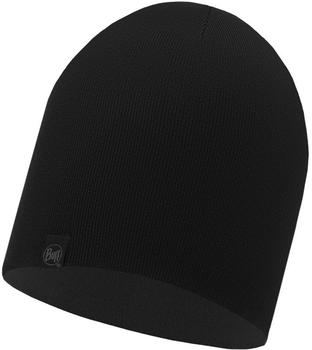 Buff Knitted Hat Dub black