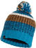 Buff Knitted & Band Polar Fleece Hat Stig teal blue