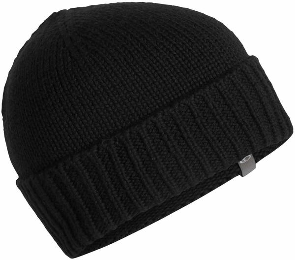 Icebreaker Adult Vela Cuff Beanie black