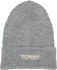 Tommy Hilfiger Effortless Knit Beanie light grey heather (AW0AW05950)