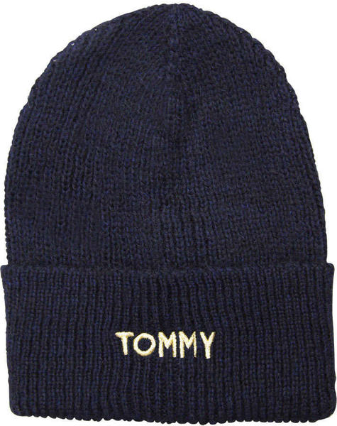 Tommy Hilfiger Effortless Knit Beanie tommy navy (AW0AW05950)