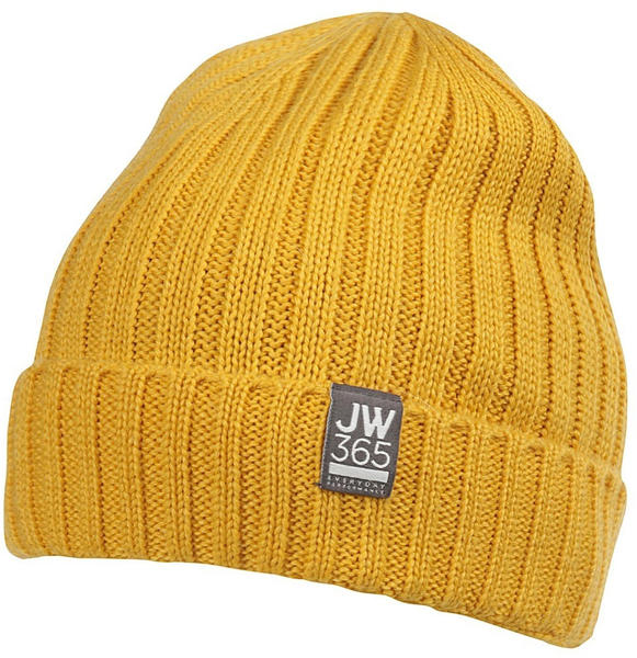 Jack Wolfskin 365 Stormlock Rib Knit Cap burly yellow
