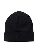 Jack & Jones Strickm&uuml;tze "JACDNA BEANIE NOOS" Kunstfaser, Rippenstrick
