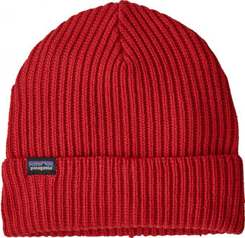 Patagonia Fisherman's Rolled Beanie hot ember
