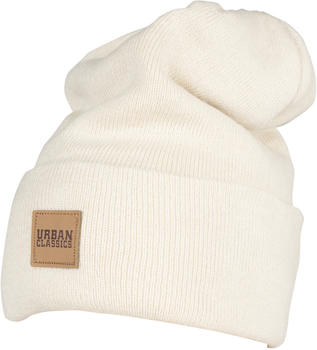 Urban Classics Synthetic Leatherpatch Long Beanie (TB626-00208-0050) sand