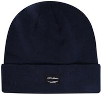 Jack & Jones Strickm&uuml;tze "JACDNA BEANIE NOOS" Kunstfaser, Rippenstrick