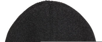 Tommy Hilfiger Uptown Wool Cotton Beanie charcoal gray