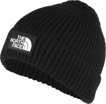 The North Face Logo Box Cuff Beanie (NF0A3FJX) black