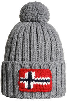 Napapijri Semiury 5 Beanie grey (NP0A4GKB1601)