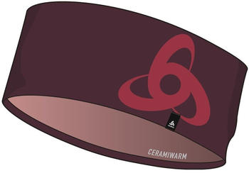 Odlo Headband Ceramiwarm Mid Gage Deep Claret
