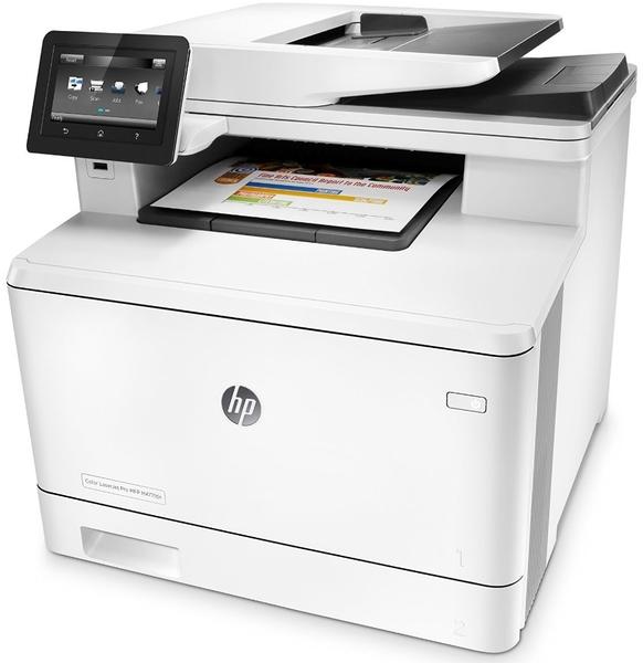 Fax & Druckereigenschaften HP Color Laserjet Pro Mfp M 477 Fdn