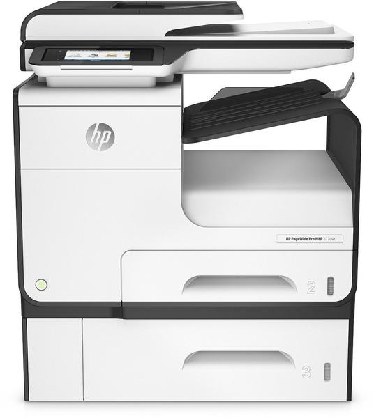 HP PageWide Pro 477dwt MFP inklusive zusätzlichem Papierfach (W2Z53B#A80)