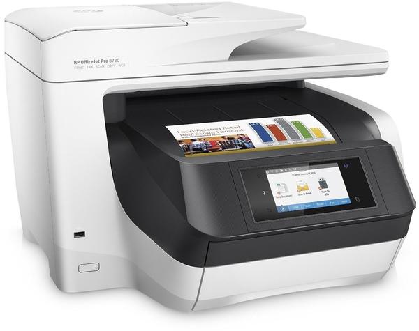 Netzwerk-Drucker Fax & Druckereigenschaften HP Officejet Pro 8720 (D9L19A)