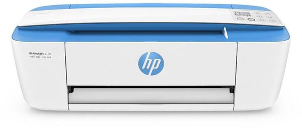 Ausstattung & Druckereigenschaften HP Deskjet 3720 weiß/blau