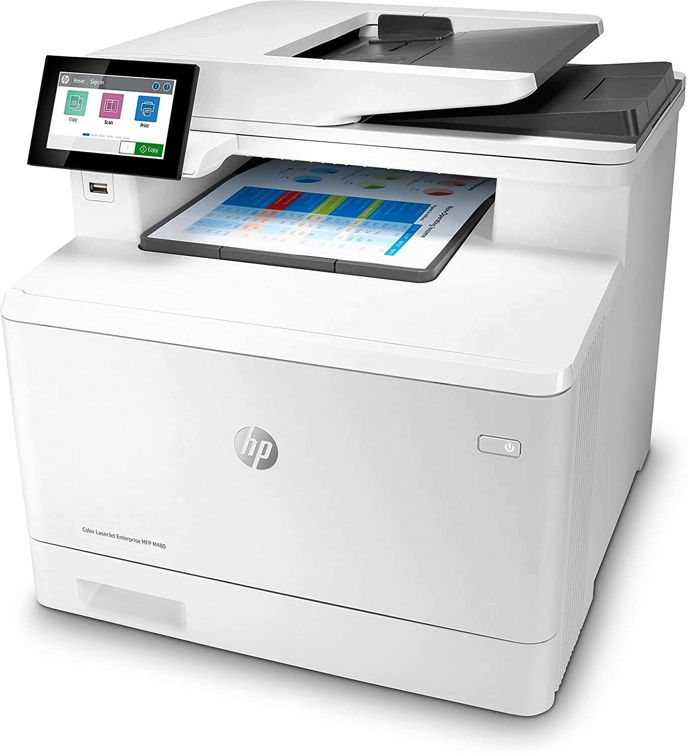 Review Mendalam: Menguak Kehebatan HP Color LaserJet Enterprise MFP M480f, Printer Multifungsi Impian Bisnis Modern?