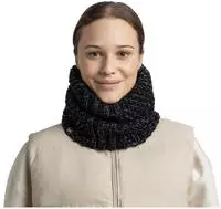 Buff 136685_999, Buff Knitted & Fleece Damen Schal, schwarz female