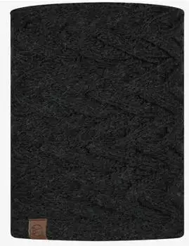 Buff Knitted & Fleece Neckwarmer Caryn (123518) graphite