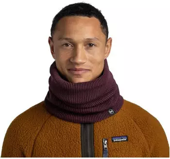 Buff Knitted & Fleece Renvi Neckwarmer 652 renvi burgundy (134481-652)