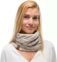 Buff 123518_014, Buff Knitted & Fleece Damen Schal, braun female