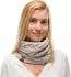 Buff Knitted & Fleece Neckwarmer Caryn (123518) cru