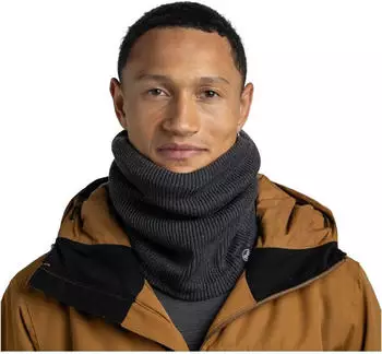 Buff Knitted & Fleece Renvi Neckwarmer 930 renvi grey heather (134481-930)