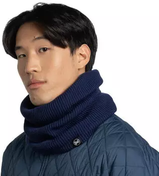Buff Knitted & Fleece Renvi Neckwarmer 717 renvi midnight (134481-717)