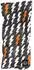 John Doe Red Flash Multifunktionstuch, schwarz/orange, One Size