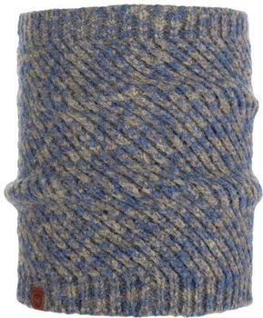 Buff Knitted Neckwarmer Comfort Karel medieval blu