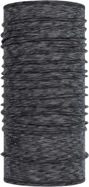 Buff Lightweight Merino Wool graphite multi stripes