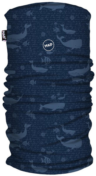 H.A.D. Printed Fleece Tube Kids (HA492) whales