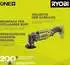 Ryobi ONE+HP Akku-Multifunktionswerkzeug RMT18X-0