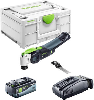 Festool Vecturo OSC 18 E-Basic (1x 8,0 Ah + Schnellladeger&auml;t + Systainer)