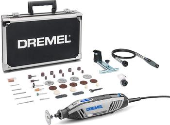 DREMEL 4250 Rotationswerkzeug 175 W, Amazon Exclusive Multifunktionswerkzeug-Set mit 3 Vorsatzgeräten und 45 Zubehören, 175-W-Motor mit Konstantelektronik, variable Drehzahl 5.000-35.000 1/min