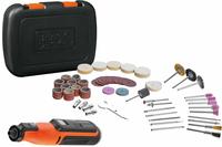 Multi-function tool BCRT8IK-XJ 7.2Volt orange black 52 accessories in case