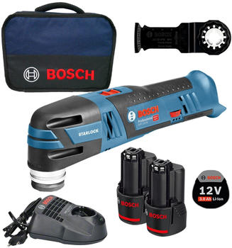 Bosch GOP 12V-28 Professional (2 x 3,0 Ah Akku + Ladegerät, im Softbag)