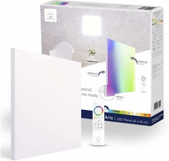 Müller-Licht tint Aris 404047 LED-Panel Weiß 18W RGB App steuerbar