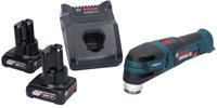 Bosch GOP 12V-28 Professional Akku Multi Cutter Starlock Brushless + 2x Akku 6,0 Ah +