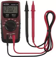 Pocket 100 Digital Multimeter mit einem gro&szlig;en LC-Display