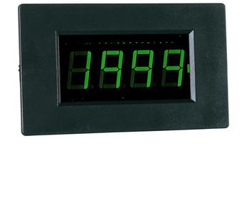 PeakTech LED Voltmeter-Einbaumodul ~ 14 mm Ziffernh&ouml;he - Farbe: Gr&uuml;n