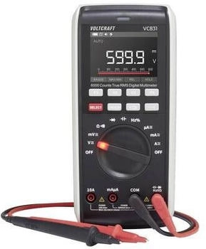 Voltcraft VC831 Hand- kalibriert (ISO) digital CAT III 1000 V CAT IV 600 V Anzeige (Counts): 6000