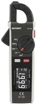 Voltcraft VC-321 Stromzange kalibriert (ISO) CAT II 600 V CAT III 300 V Anzeige (Counts): 2000