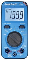 PEAKTECH Multimeter, P 1071, 600 V AC/DC, NCV