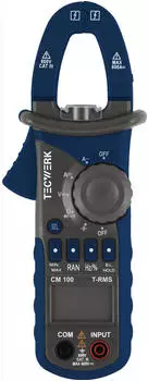 Tecwerk CM 100 Stromzangenmultimeter 600A AC/DC CAT III 600V (2000828966)