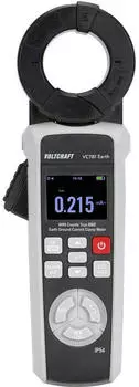 Voltcraft VC781 Erdungsmesszange f&uuml;r Erdschleifen und Erdableitstrom CAT (VC-15078315)