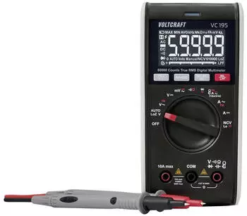 Voltcraft VC195 Hand-Multimeter digital LoZ TRMS CAT III 600V 60000 Counts (VC-17059815)