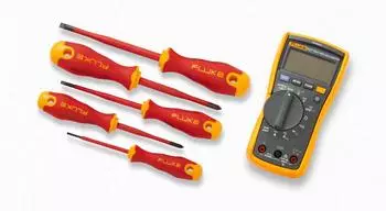 Fluke Elektriker-Multimeter 117 + ISLS3 + ISLS5 + IPHS2 + IPHS1 + ISLS8 (IB117M)