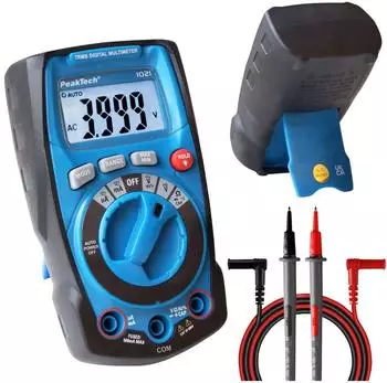 PeakTech P 1021 Digitalmultimeter 4000 Counts TrueRMS (P 1021)
