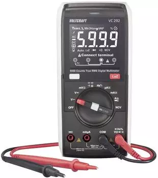 Voltcraft VC292 Hand-Multimeter True RMS CAT III 600V (VC-13829990)