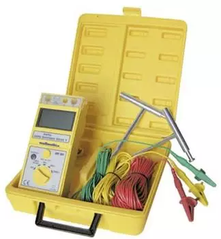 Multimetrix ERT 201 Digitaler Erdungswiderstandspr&uuml;fer 2mA 2/3-Leiter CAT III 150V (P06232901)