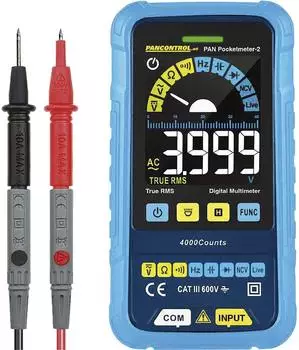 Pancontrol PAN Pocketmeter-2 Hand-Multimeter True RMS CAT III 600V